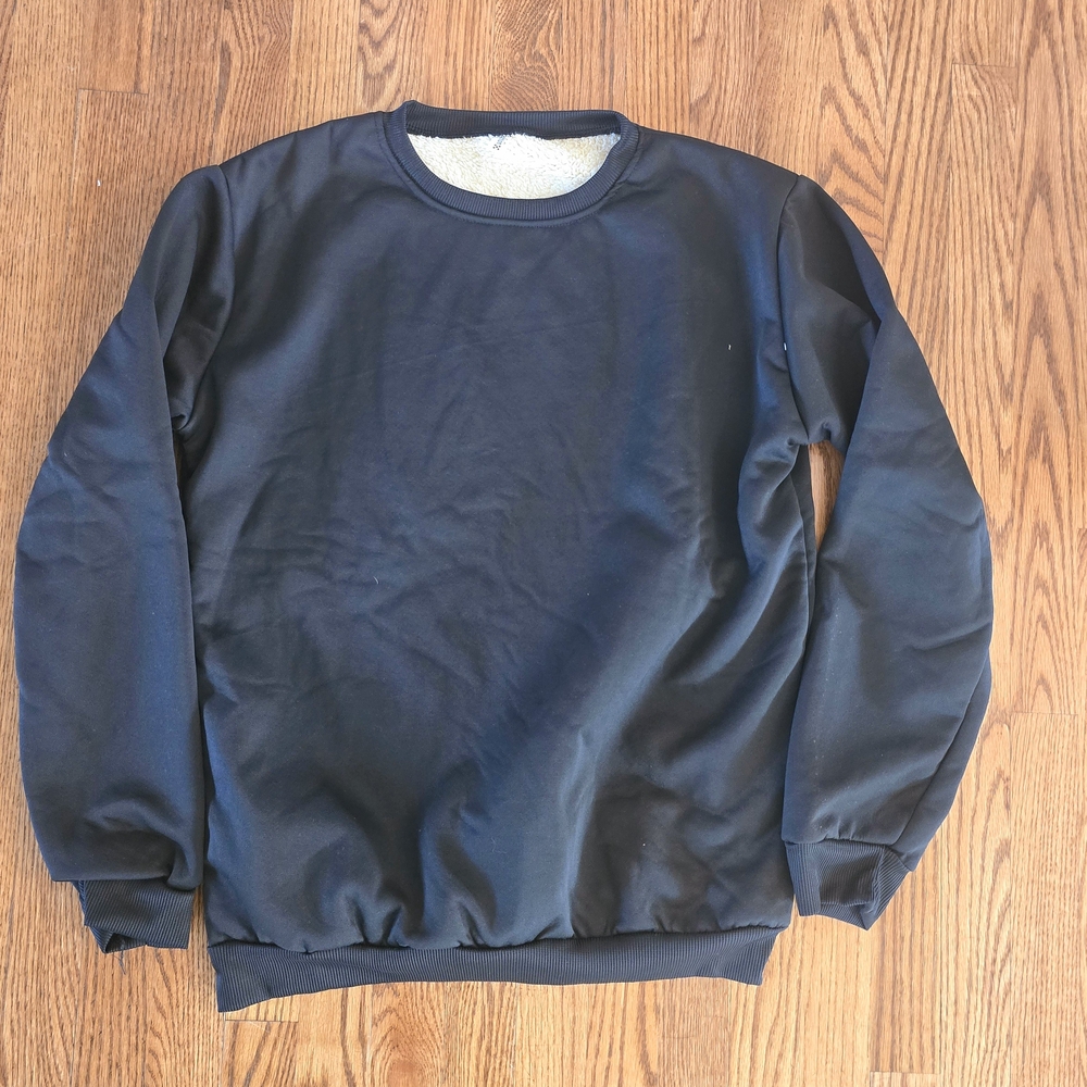 Black Crewneck Sweater